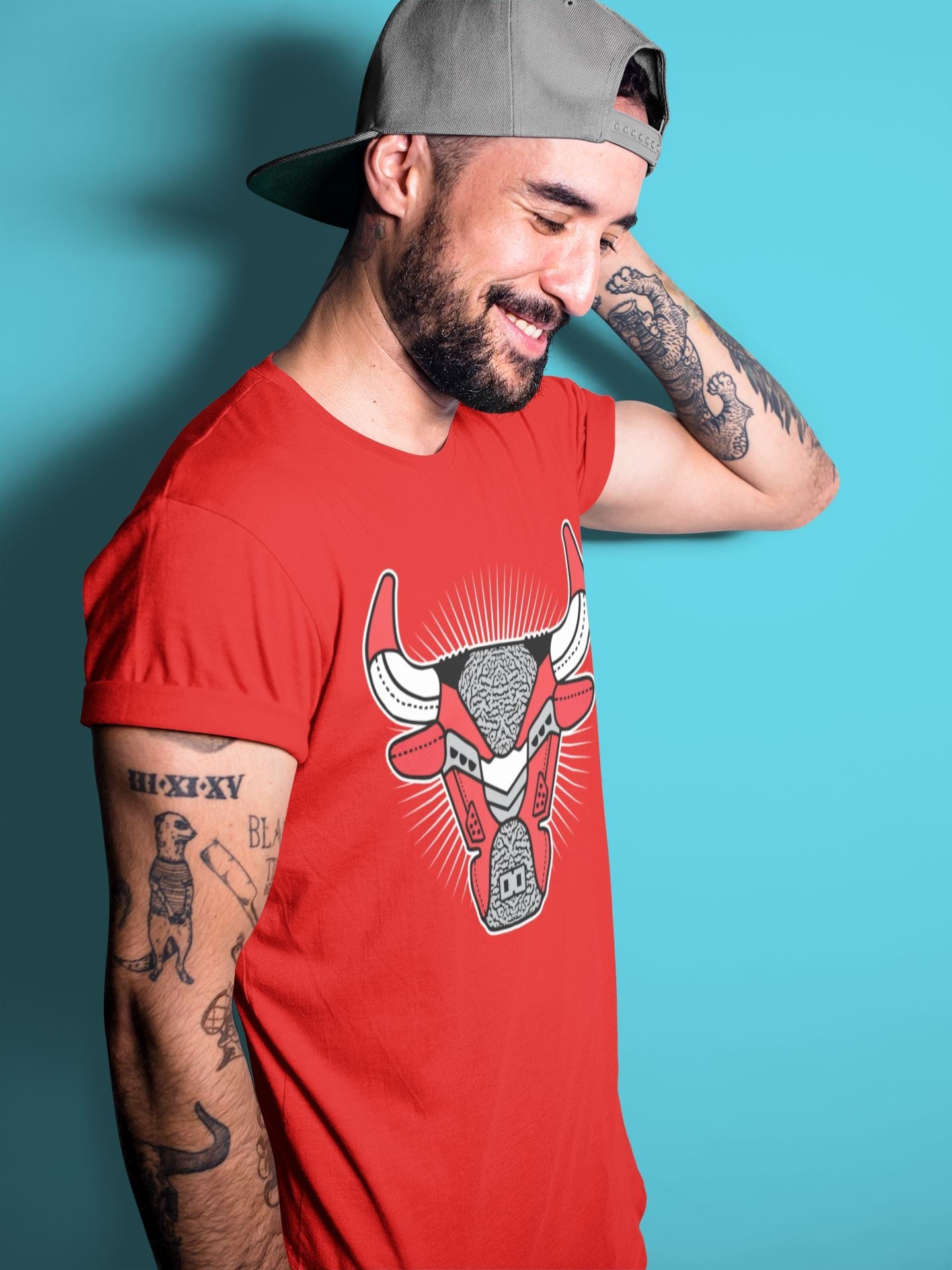 Jordan 3 Unite Sneaker Match Tees AJ3 Bull Head Sneaker Tees Jordan 3 Unite Sneaker Release Tees Unisex Shirts