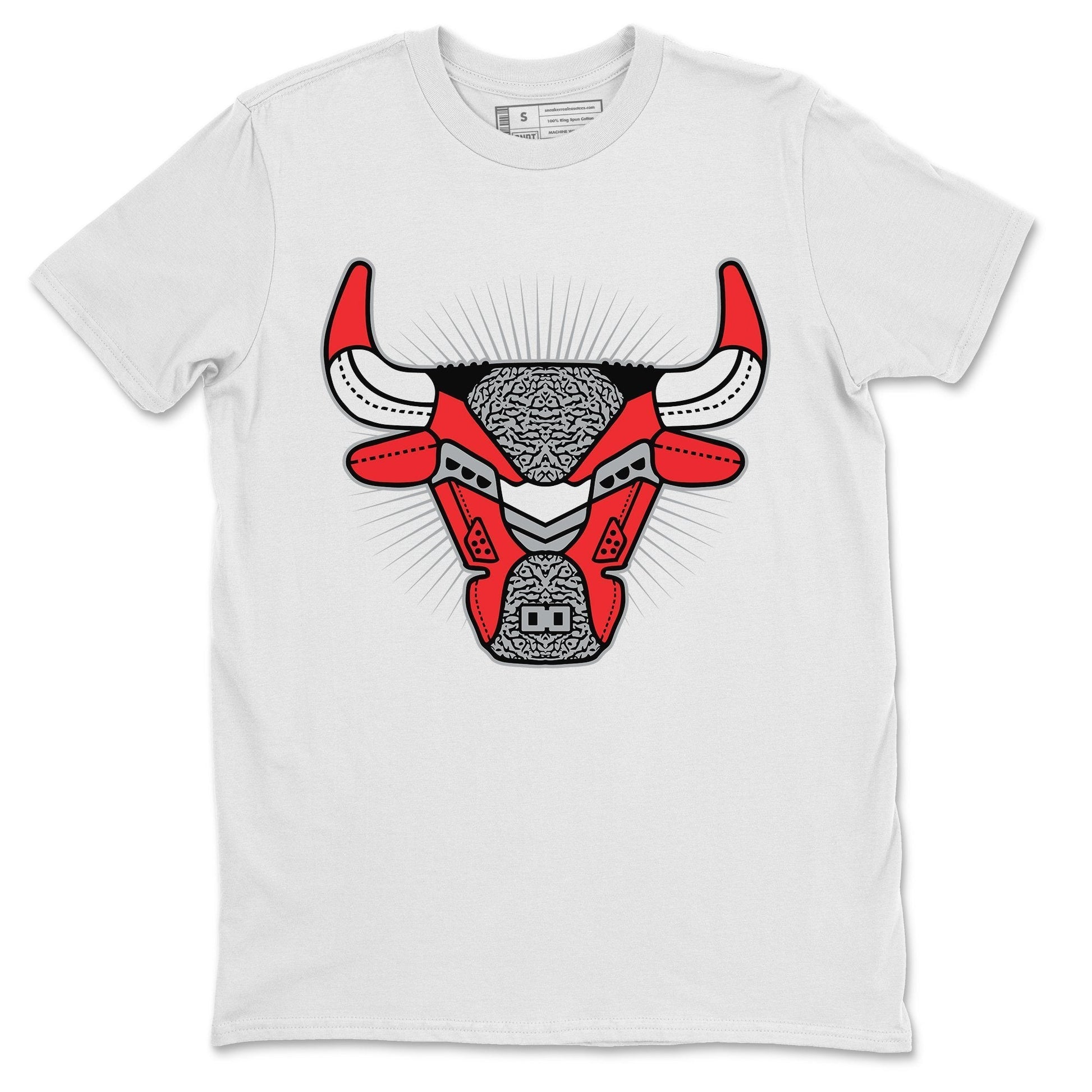 Jordan 3 Unite Sneaker Match Tees AJ3 Bull Head Sneaker Tees Jordan 3 Unite Sneaker Release Tees Unisex Shirts