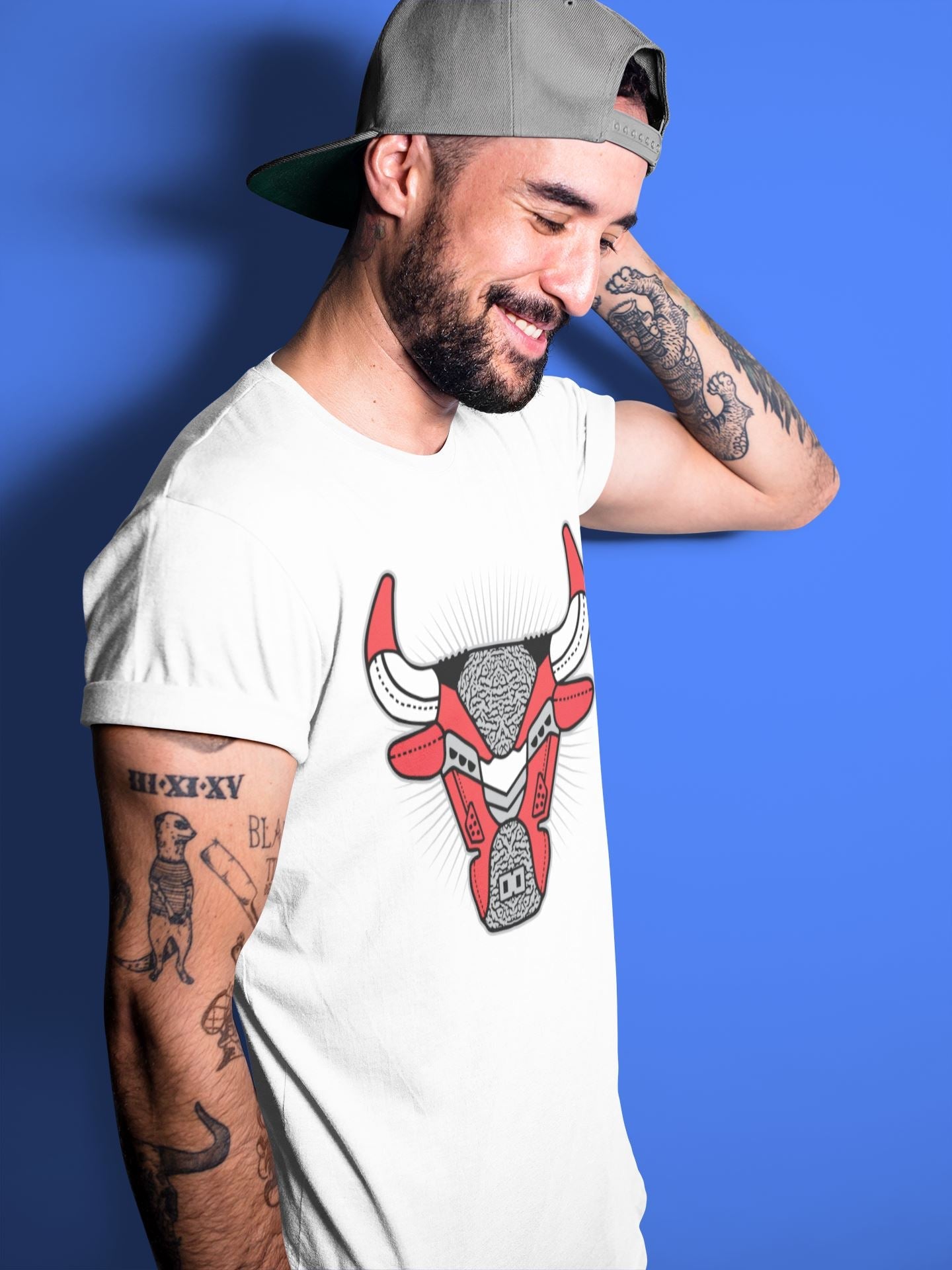 Jordan 3 Unite Sneaker Match Tees AJ3 Bull Head Sneaker Tees Jordan 3 Unite Sneaker Release Tees Unisex Shirts