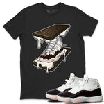 Air Jordan 11 Neapolitan shirt to match jordans Sneaker Sandwich special sneaker matching tees Jordan 11 WMNS Neapolitan SNRT sneaker tees Unisex Black 1 T-Shirt