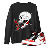 Jordan 1 Heritage Sneaker Match Tees Sneaker Skull Sneaker Tees Jordan 1 Heritage Sneaker Release Tees Unisex Shirts