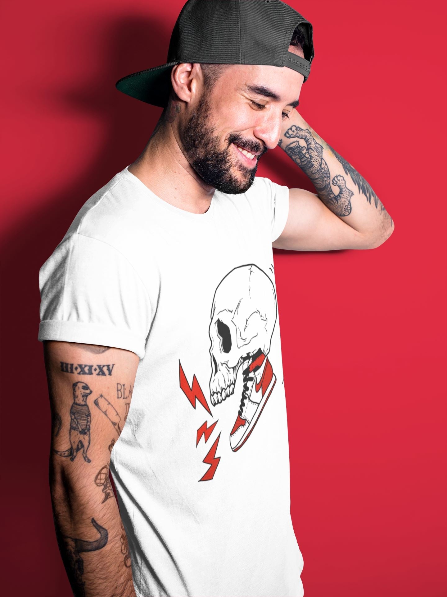 Jordan 1 Heritage Sneaker Match Tees Sneaker Skull Sneaker Tees Jordan 1 Heritage Sneaker Release Tees Unisex Shirts