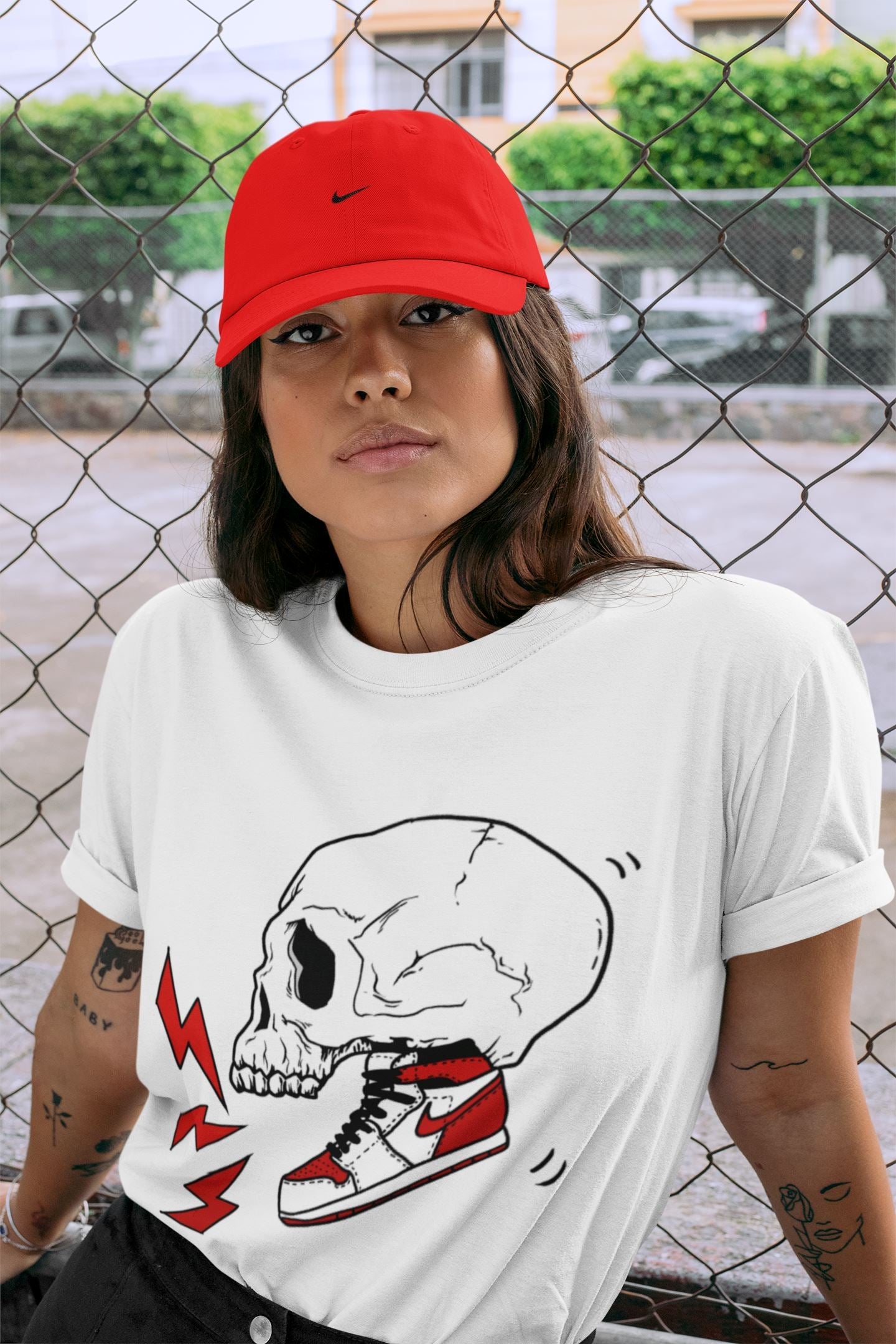 Jordan 1 Heritage Sneaker Match Tees Sneaker Skull Sneaker Tees Jordan 1 Heritage Sneaker Release Tees Unisex Shirts