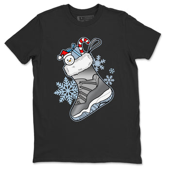Jordan 11 Cool Grey Sneaker Match Tees Sneaker Stocking Sneaker Tees Jordan 11 Cool Grey Sneaker Release Tees Unisex Shirts