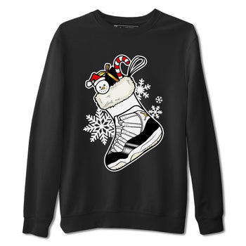 Air Jordan 11 Retro Gratitude shirt to match jordans Sneaker Stocking sneaker match tees Air Jordan 11 Gratitude SNRT Sneaker Release Tees Unisex Black 2 T-Shirt