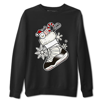 11s WMNS Neapolitan shirt to match jordans Sneaker Stocking sneaker match tees Air Jordan 11 Neapolitan SNRT Sneaker Release Tees Unisex Black 2 T-Shirt