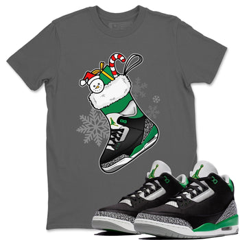 Jordan 3 Pine Green Sneaker Match Tees Sneaker Stocking Sneaker Tees Jordan 3 Pine Green Sneaker Release Tees Unisex Shirts