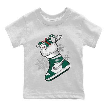 Jordan 1 Gorge Green Sneaker Match Tees Sneaker Stocking Sneaker Tees Jordan 1 Gorge Green Sneaker Release Tees Kids Shirts