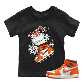 Jordan 1 Starfish Sneaker Match Tees Sneaker Stocking Sneaker Tees Jordan 1 Starfish Sneaker Release Tees Kids Shirts