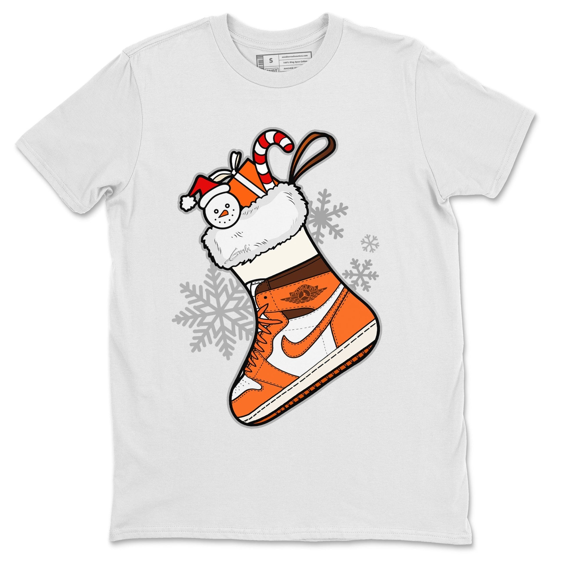 Jordan 1 Starfish Sneaker Match Tees Sneaker Stocking Sneaker Tees Jordan 1 Starfish Sneaker Release Tees Unisex Shirts