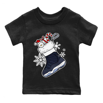 Jordan 11 Midnight Navy Sneaker Match Tees Sneaker Stocking Sneaker Tees Jordan 11 Midnight Navy Sneaker Release Tees Kids Shirts