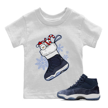 Jordan 11 Midnight Navy Sneaker Match Tees Sneaker Stocking Sneaker Tees Jordan 11 Midnight Navy Sneaker Release Tees Kids Shirts