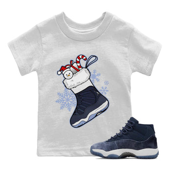 Jordan 11 Midnight Navy Sneaker Match Tees Sneaker Stocking Sneaker Tees Jordan 11 Midnight Navy Sneaker Release Tees Kids Shirts