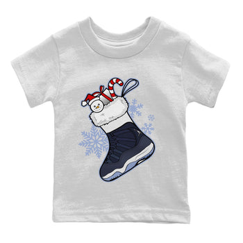 Jordan 11 Midnight Navy Sneaker Match Tees Sneaker Stocking Sneaker Tees Jordan 11 Midnight Navy Sneaker Release Tees Kids Shirts