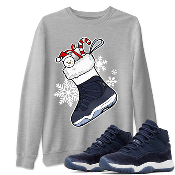 Jordan 11 Midnight Navy Sneaker Match Tees Sneaker Stocking Sneaker Tees Jordan 11 Midnight Navy Sneaker Release Tees Unisex Shirts