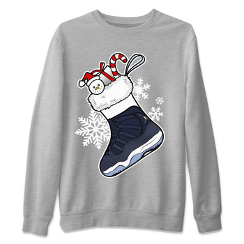 Jordan 11 Midnight Navy Sneaker Match Tees Sneaker Stocking Sneaker Tees Jordan 11 Midnight Navy Sneaker Release Tees Unisex Shirts