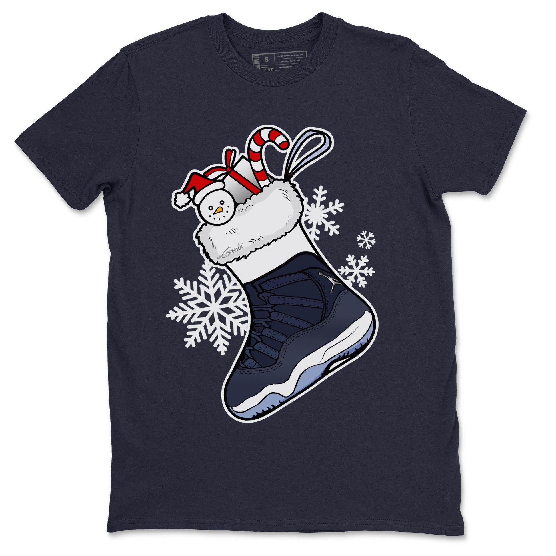 Jordan 11 Midnight Navy Sneaker Match Tees Sneaker Stocking Sneaker Tees Jordan 11 Midnight Navy Sneaker Release Tees Unisex Shirts