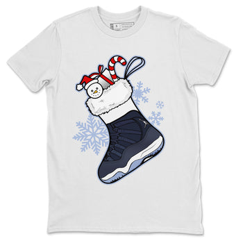 Jordan 11 Midnight Navy Sneaker Match Tees Sneaker Stocking Sneaker Tees Jordan 11 Midnight Navy Sneaker Release Tees Unisex Shirts