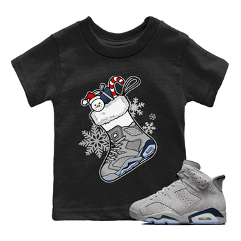 Jordan 6 Georgetown Sneaker Match Tees Sneaker Stocking Sneaker Tees Jordan 6 Georgetown Sneaker Release Tees Kids Shirts