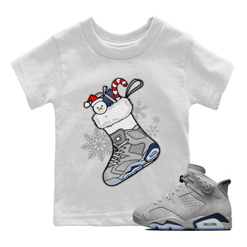 Jordan 6 Georgetown Sneaker Match Tees Sneaker Stocking Sneaker Tees Jordan 6 Georgetown Sneaker Release Tees Kids Shirts