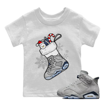 Jordan 6 Georgetown Sneaker Match Tees Sneaker Stocking Sneaker Tees Jordan 6 Georgetown Sneaker Release Tees Kids Shirts
