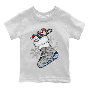 Jordan 6 Georgetown Sneaker Match Tees Sneaker Stocking Sneaker Tees Jordan 6 Georgetown Sneaker Release Tees Kids Shirts