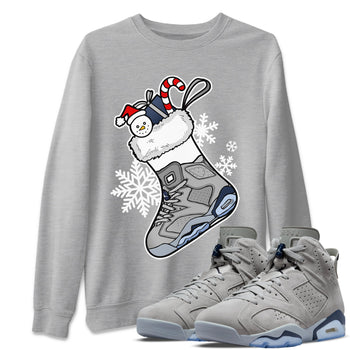 Jordan 6 Georgetown Sneaker Match Tees Sneaker Stocking Sneaker Tees Jordan 6 Georgetown Sneaker Release Tees Unisex Shirts