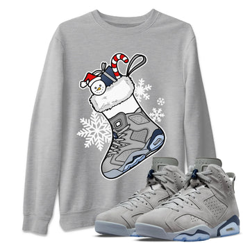 Jordan 6 Georgetown Sneaker Match Tees Sneaker Stocking Sneaker Tees Jordan 6 Georgetown Sneaker Release Tees Unisex Shirts