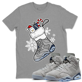 Jordan 6 Georgetown Sneaker Match Tees Sneaker Stocking Sneaker Tees Jordan 6 Georgetown Sneaker Release Tees Unisex Shirts