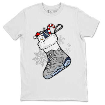 Jordan 6 Georgetown Sneaker Match Tees Sneaker Stocking Sneaker Tees Jordan 6 Georgetown Sneaker Release Tees Unisex Shirts
