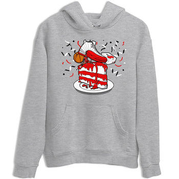 Jordan 12 Retro Cherry shirt to match jordans Varsity Red Sneaker Topper special sneaker matching tees 12s Cherry SNRT sneaker tees Unisex Heather Grey 2 T-Shirt