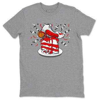 Jordan 12 Retro Cherry shirt to match jordans Varsity Red Sneaker Topper special sneaker matching tees 12s Cherry SNRT sneaker tees Unisex Heather Grey 2 T-Shirt