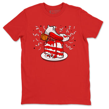 Jordan 12 Retro Cherry shirt to match jordans Varsity Red Sneaker Topper special sneaker matching tees 12s Cherry SNRT sneaker tees Unisex Red 2 T-Shirt