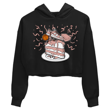 Dunk Rose Whisper shirt to match jordans Sneaker Topper sneaker tees Dunk WMNS Rose Whisper SNRT Sneaker Release Tees Black 2 Crop T-Shirt