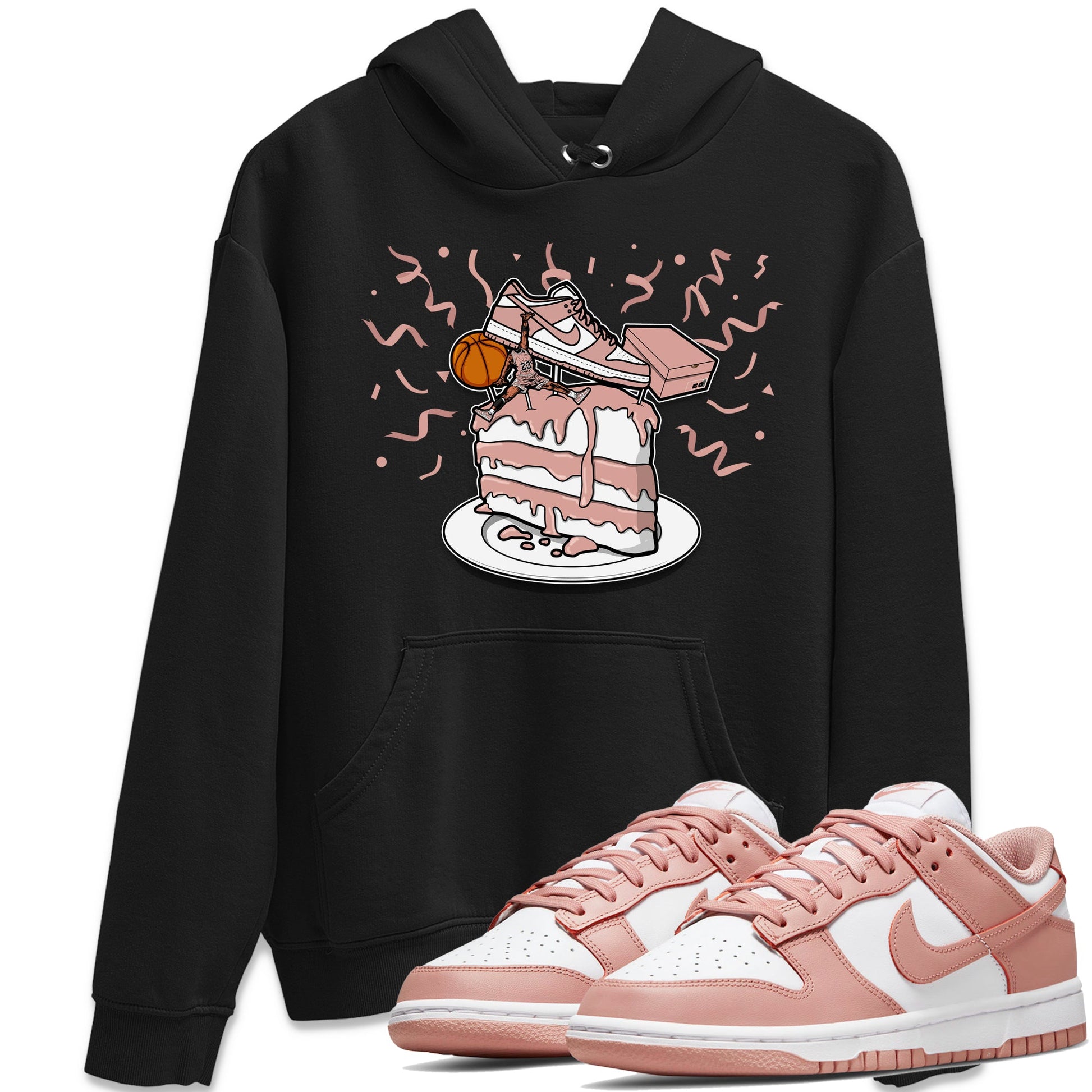 Dunk Rose Whisper shirt to match jordans Sneaker Topper sneaker tees Dunk WMNS Rose Whisper SNRT Sneaker Release Tees Unisex Black 1 T-Shirt