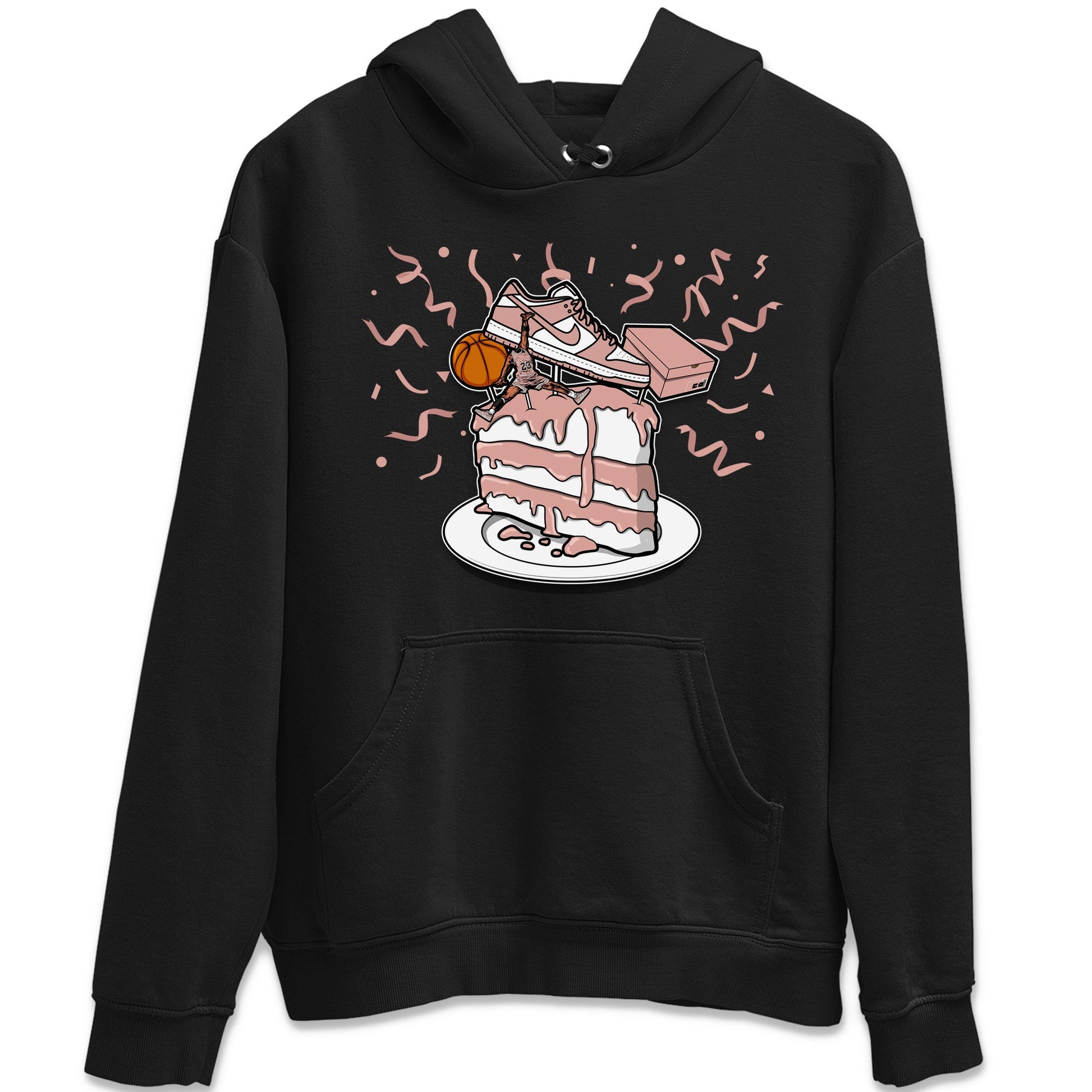 Dunk Rose Whisper shirt to match jordans Sneaker Topper sneaker tees Dunk WMNS Rose Whisper SNRT Sneaker Release Tees Unisex Black 2 T-Shirt