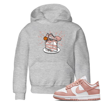 Dunk Rose Whisper shirt to match jordans Sneaker Topper sneaker tees Dunk WMNS Rose Whisper SNRT Sneaker Release Tees Baby Toddler Heather Grey 1 T-Shirt