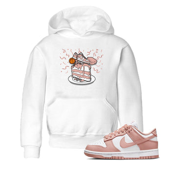 Dunk Rose Whisper shirt to match jordans Sneaker Topper sneaker tees Dunk WMNS Rose Whisper SNRT Sneaker Release Tees Baby Toddler White 1 T-Shirt