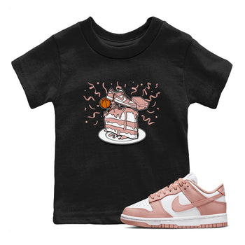 Dunk Rose Whisper shirt to match jordans Sneaker Topper sneaker tees Dunk WMNS Rose Whisper SNRT Sneaker Release Tees Baby Toddler Black 1 T-Shirt