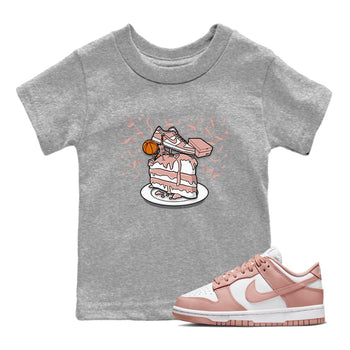 Dunk Rose Whisper shirt to match jordans Sneaker Topper sneaker tees Dunk WMNS Rose Whisper SNRT Sneaker Release Tees Baby Toddler Heather Grey 1 T-Shirt