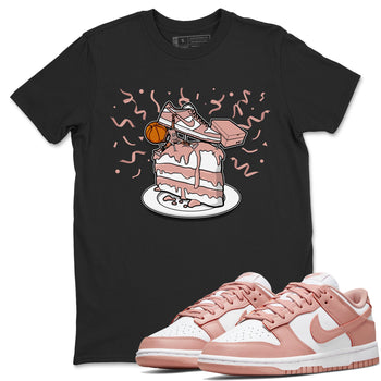 Dunk Rose Whisper shirt to match jordans Sneaker Topper sneaker tees Dunk WMNS Rose Whisper SNRT Sneaker Release Tees Unisex Black 1 T-Shirt