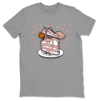 Dunk Rose Whisper shirt to match jordans Sneaker Topper sneaker tees Dunk WMNS Rose Whisper SNRT Sneaker Release Tees Unisex Heather Grey 2 T-Shirt