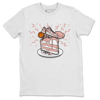 Dunk Rose Whisper shirt to match jordans Sneaker Topper sneaker tees Dunk WMNS Rose Whisper SNRT Sneaker Release Tees Unisex White 2 T-Shirt