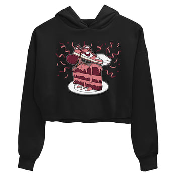 Dunk Valentine's Day shirt to match jordans Sneaker Topper sneaker tees Dunk Low Valentine's Day SNRT Sneaker Release Tees Black 2 crop length shirt