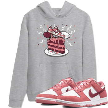 Dunk Valentine's Day shirt to match jordans Sneaker Topper sneaker tees Dunk Low Valentine's Day SNRT Sneaker Release Tees unisex cotton Heather Grey 1 crew neck shirt