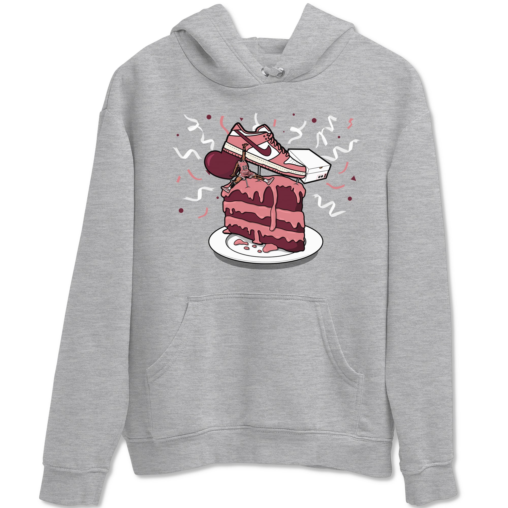Dunk Valentine's Day shirt to match jordans Sneaker Topper sneaker tees Dunk Low Valentine's Day SNRT Sneaker Release Tees unisex cotton Heather Grey 2 crew neck shirt