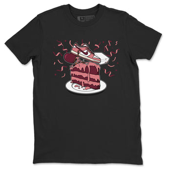 Dunk Valentine's Day shirt to match jordans Sneaker Topper sneaker tees Dunk Low Valentine's Day SNRT Sneaker Release Tees unisex cotton Black 2 crew neck shirt