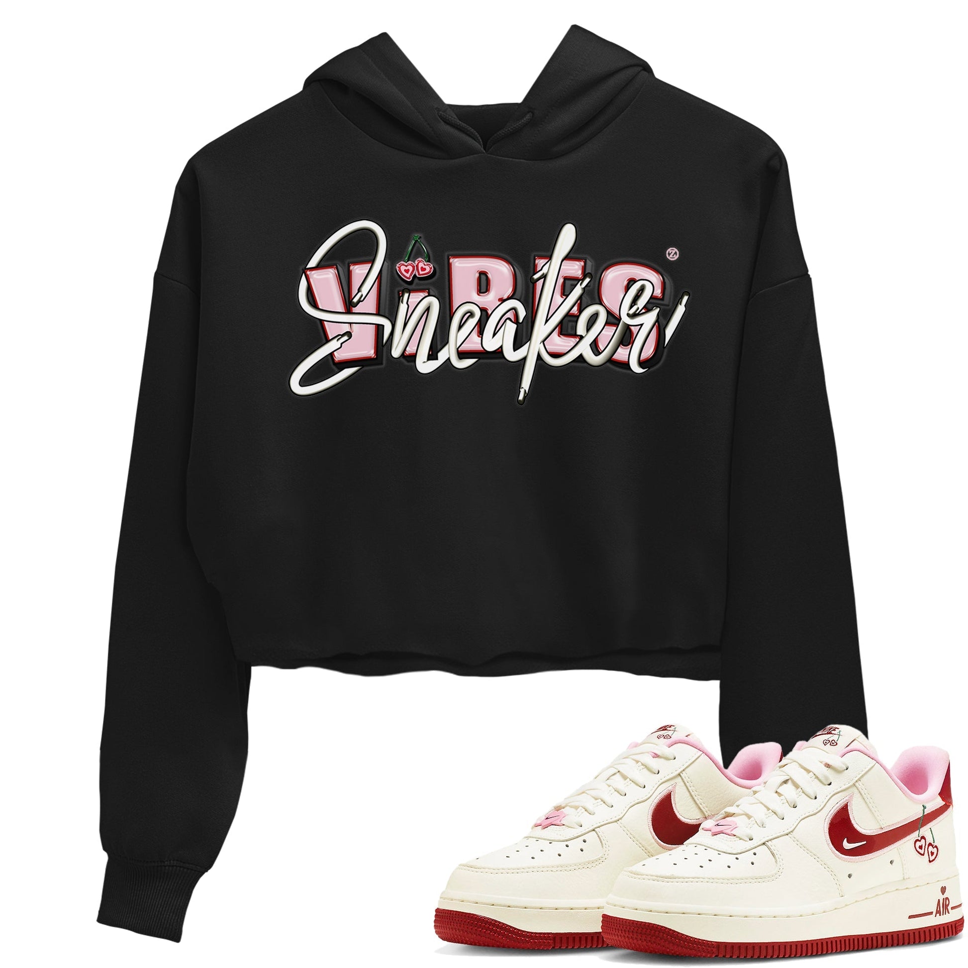 Air Force 1 Valentines Day Sneaker Match Tees Sneaker Vibes Sneaker Tees Air Force 1 Valentines Day Sneaker Release Tees Women's Shirts