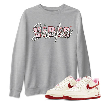 Air Force 1 Valentines Day Sneaker Match Tees Sneaker Vibes Sneaker Tees Air Force 1 Valentines Day Sneaker Release Tees Unisex Shirts