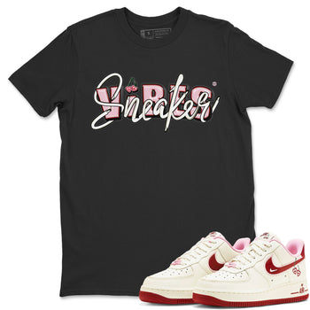 Air Force 1 Valentines Day Sneaker Match Tees Sneaker Vibes Sneaker Tees Air Force 1 Valentines Day Sneaker Release Tees Unisex Shirts